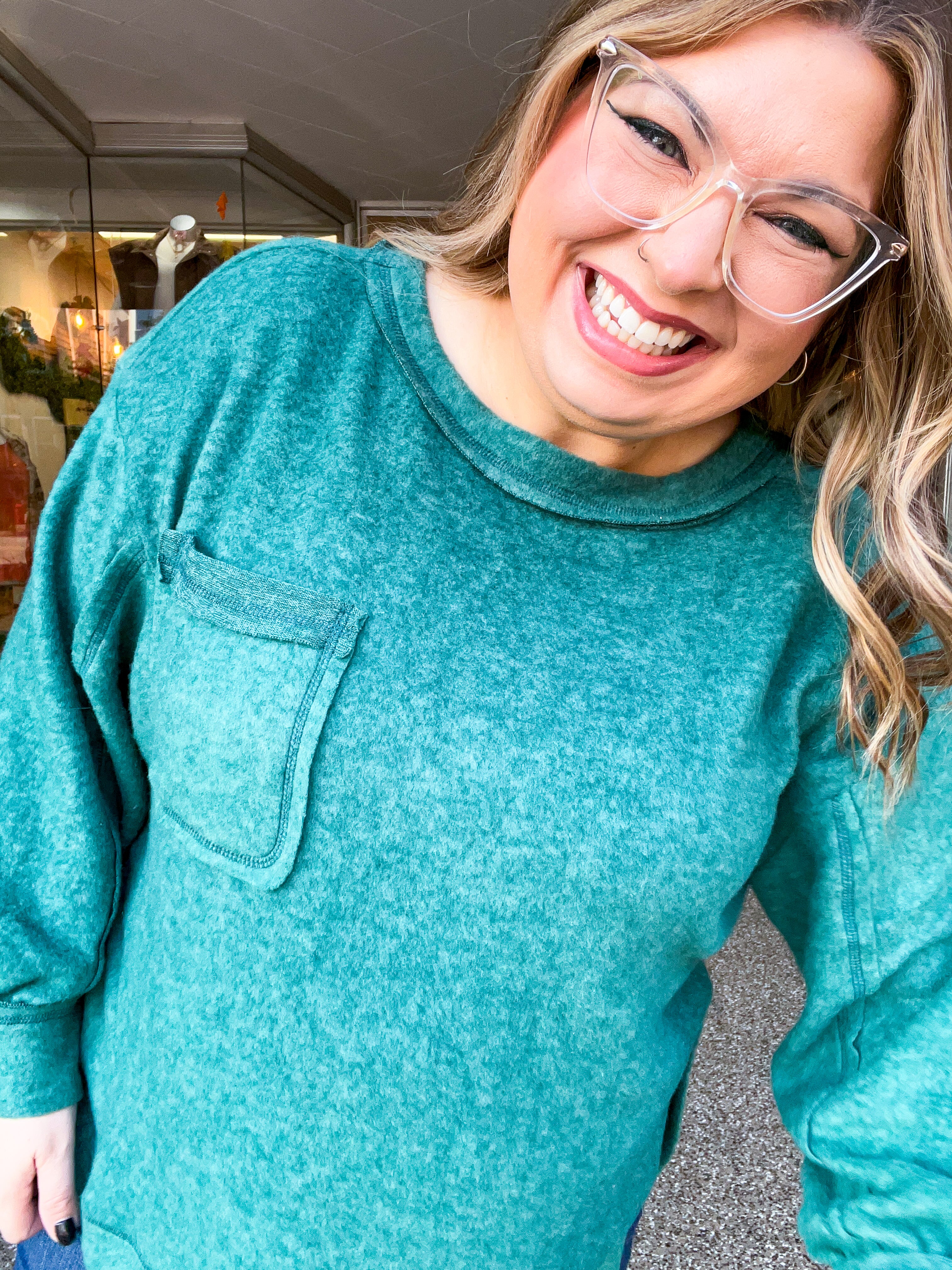 Cider Mill Sweater in Dark Green