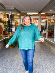 Cider Mill Sweater in Dark Green