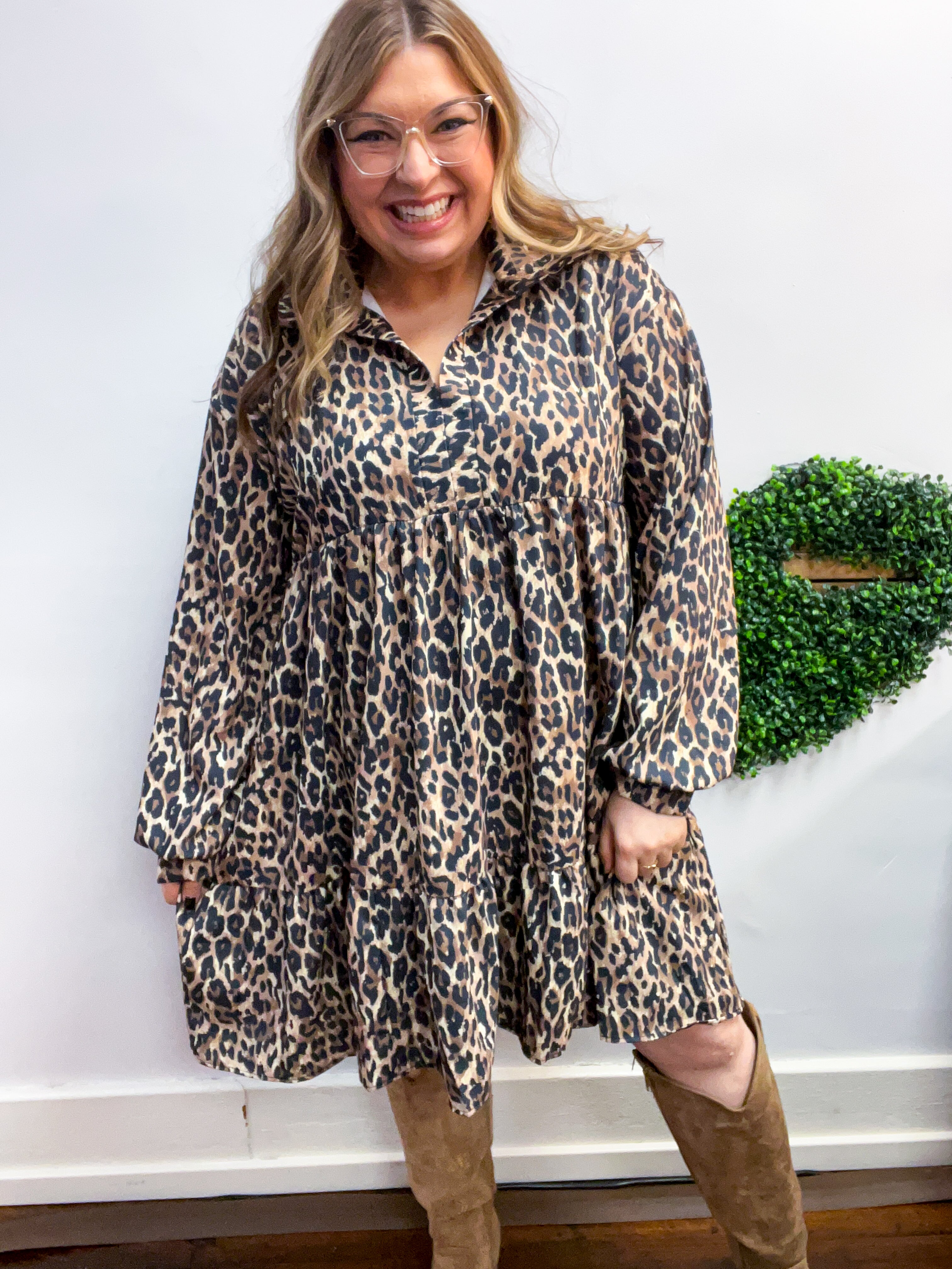 Wild at Heart Babydoll Dress