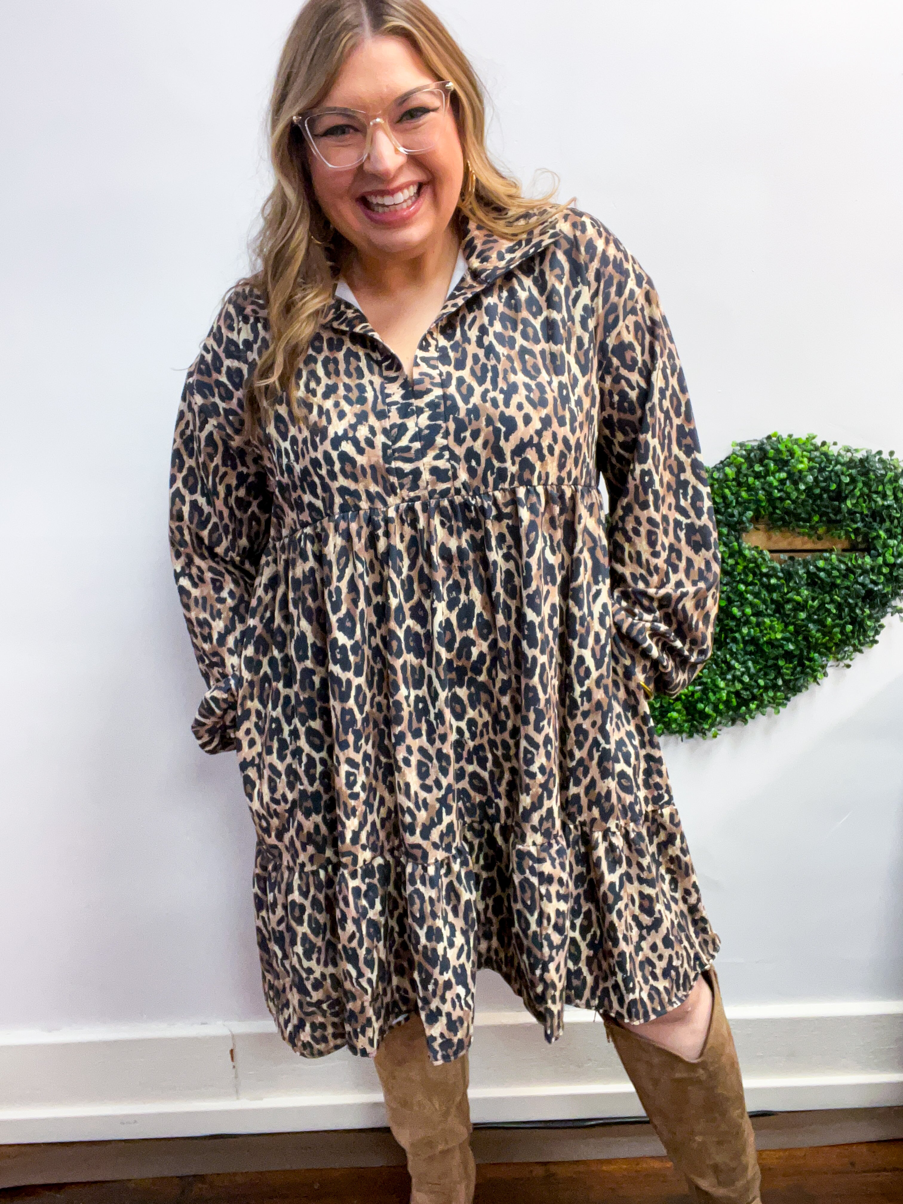 Wild at Heart Babydoll Dress