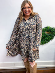 Wild at Heart Babydoll Dress