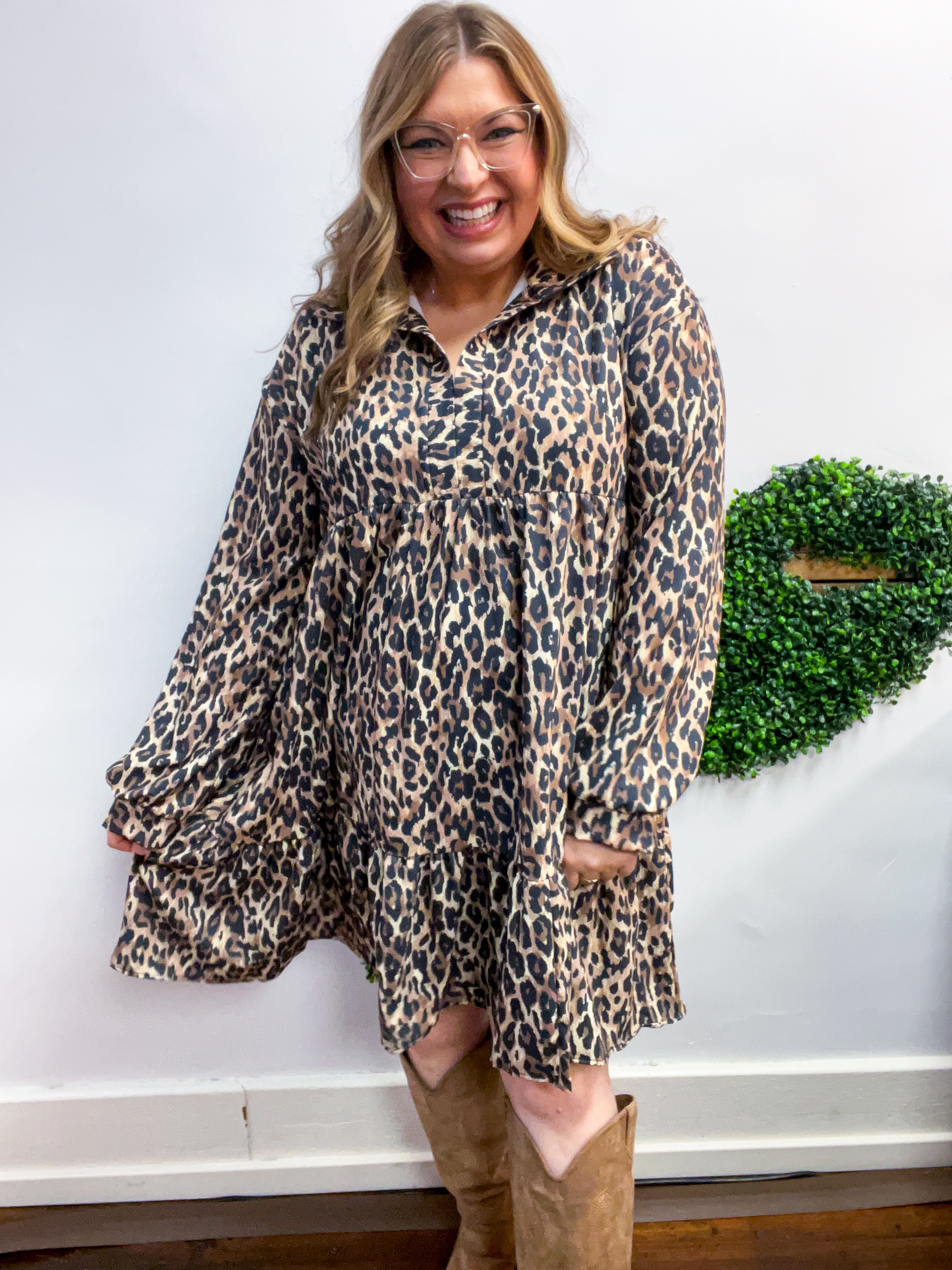 Wild at Heart Babydoll Dress