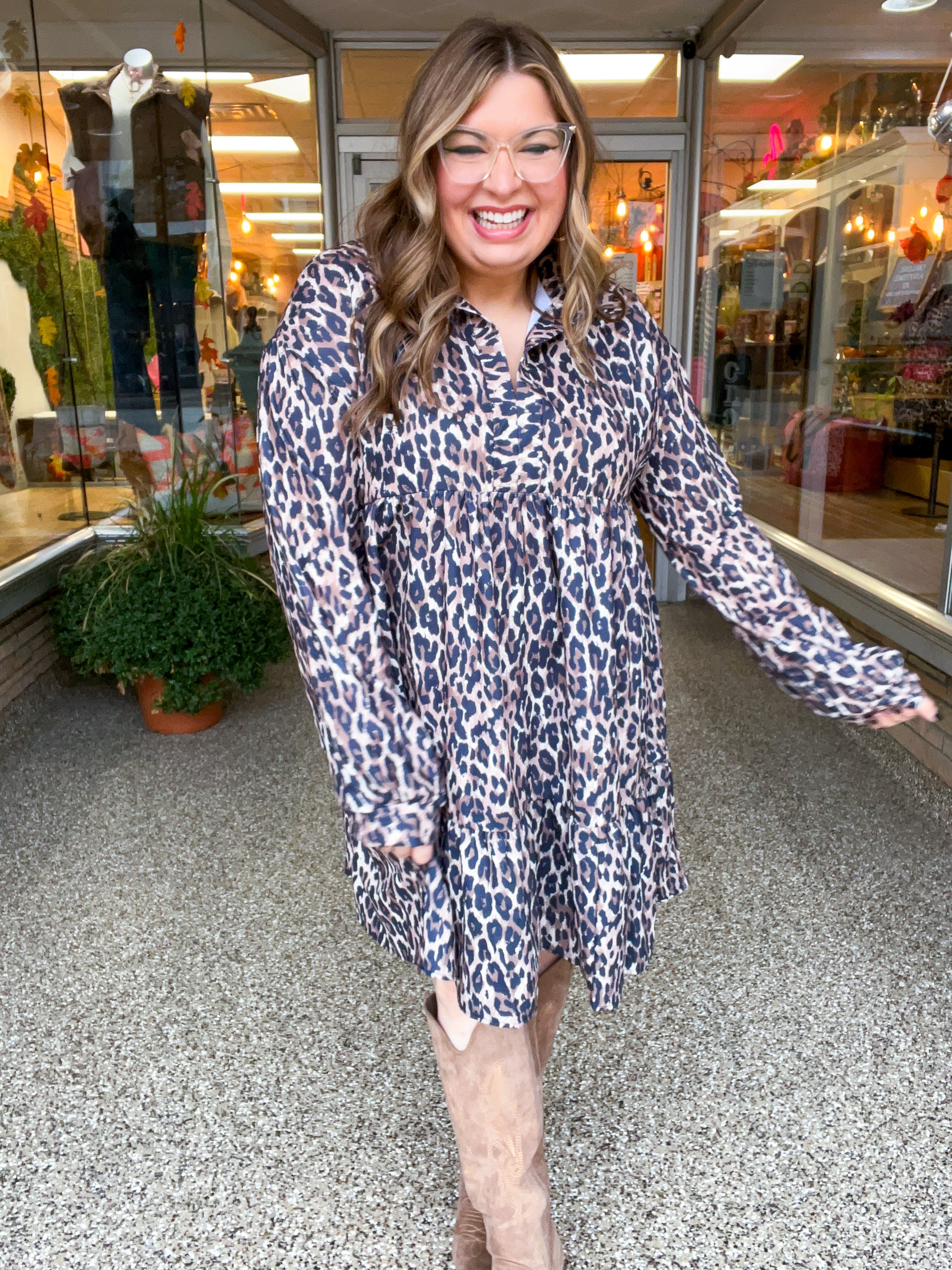 Wild at Heart Babydoll Dress