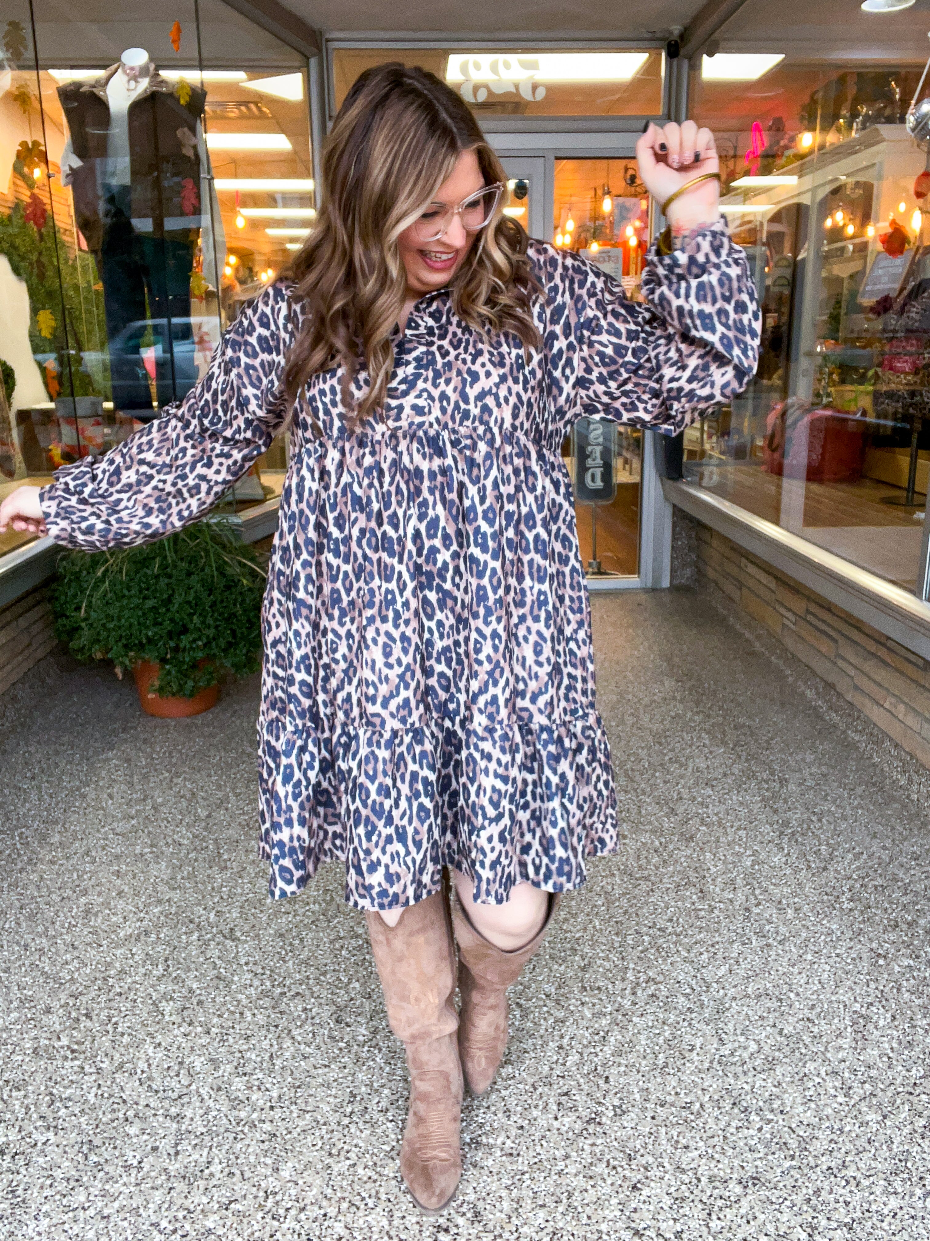 Wild at Heart Babydoll Dress