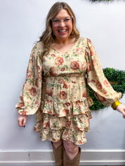 Timeless Garden Ruffle Dress