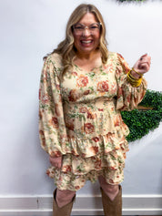 Timeless Garden Ruffle Dress