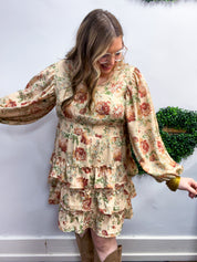 Timeless Garden Ruffle Dress