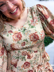 Timeless Garden Ruffle Dress