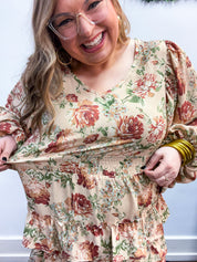 Timeless Garden Ruffle Dress