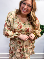 Timeless Garden Ruffle Dress