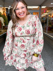 Timeless Garden Ruffle Dress