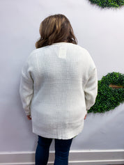 Cozy Corners Cardigan in Ivory