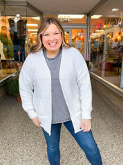 Cozy Corners Cardigan in Ivory