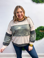 Wild at Ease Pullover in Camo