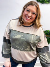 Wild at Ease Pullover in Camo