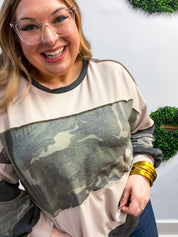 Wild at Ease Pullover in Camo