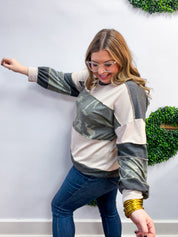 Wild at Ease Pullover in Camo