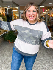 Wild at Ease Pullover in Camo