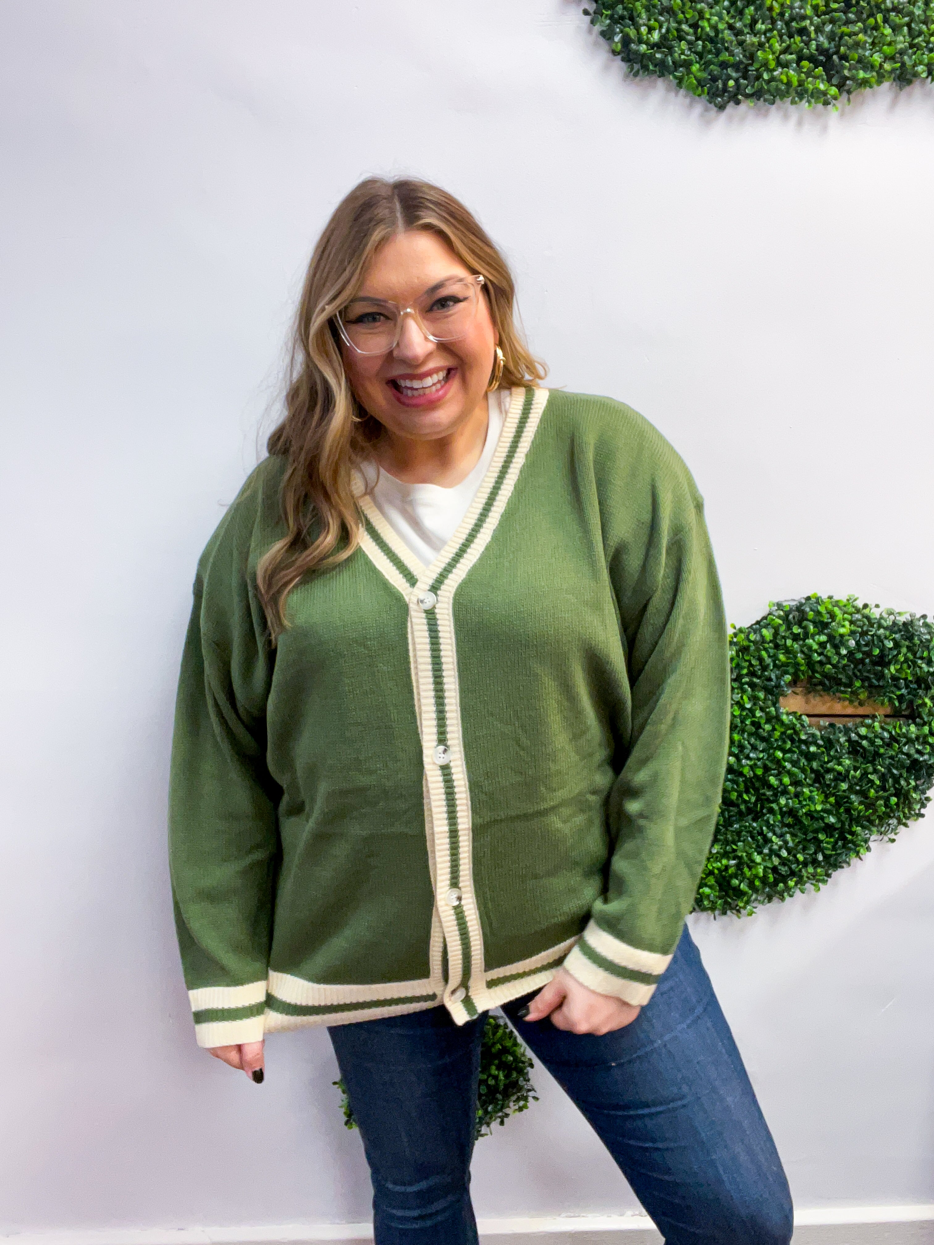 Olive Grove Cardigan