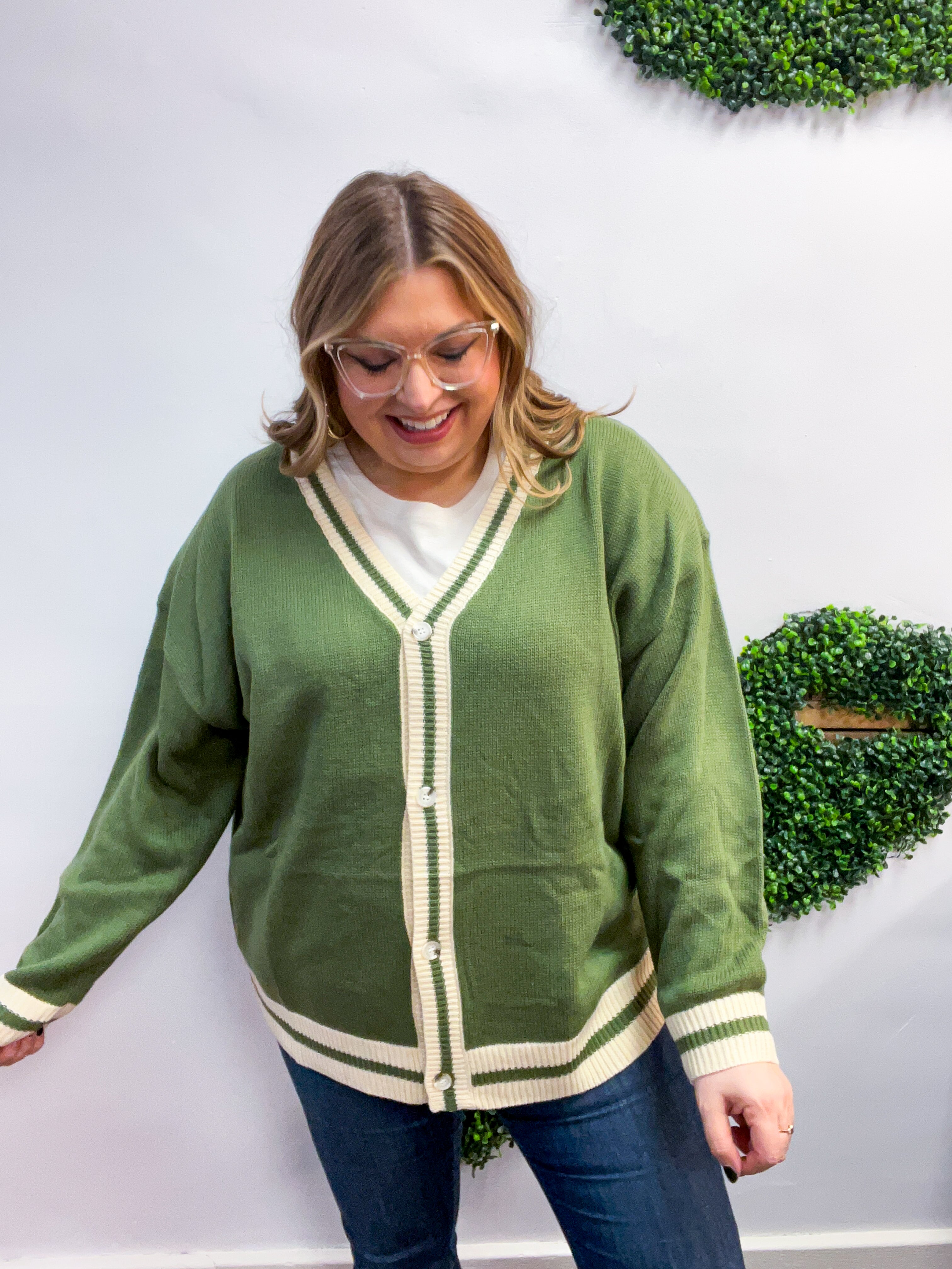 Olive Grove Cardigan