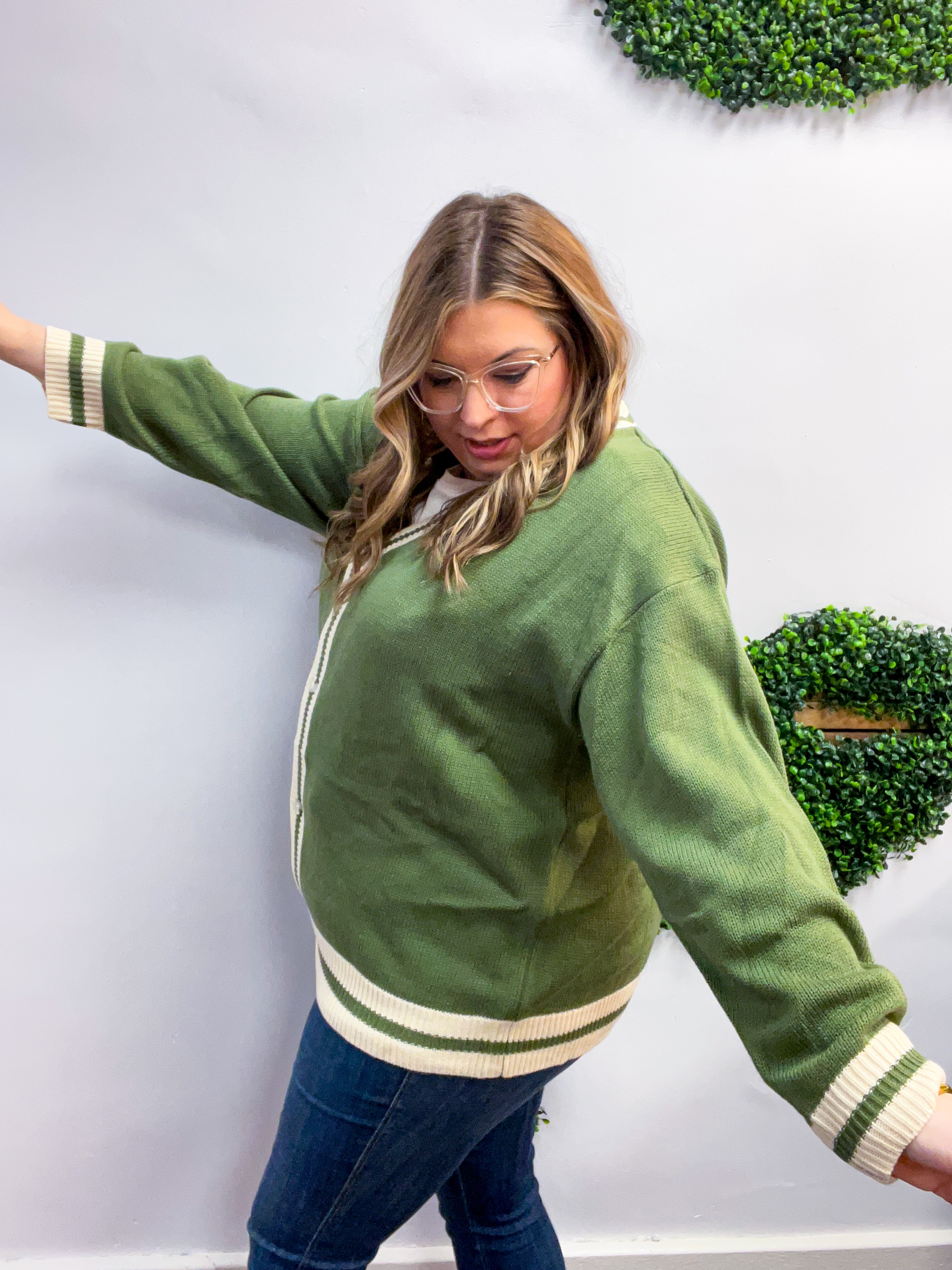 Olive Grove Cardigan