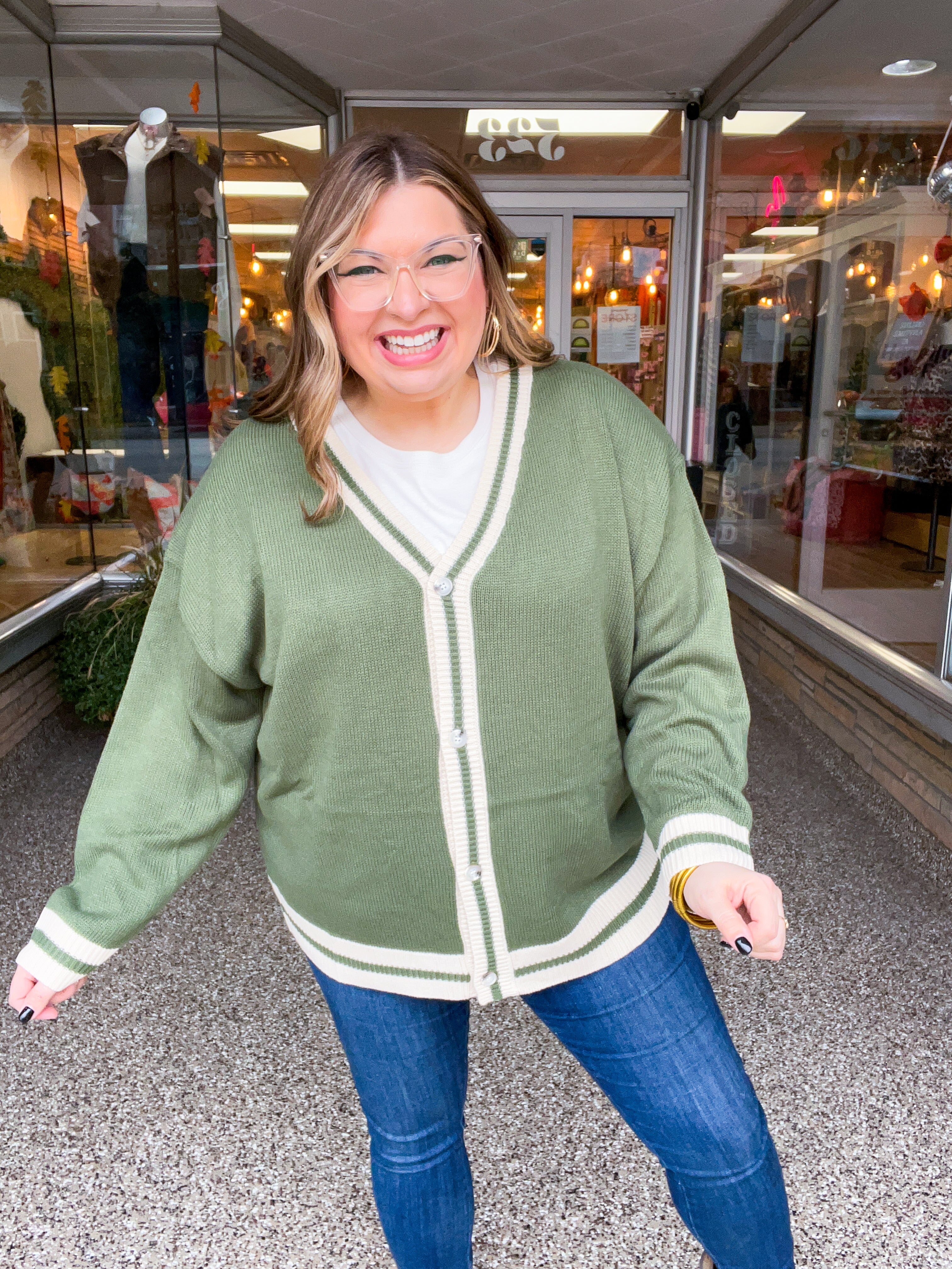 Olive Grove Cardigan