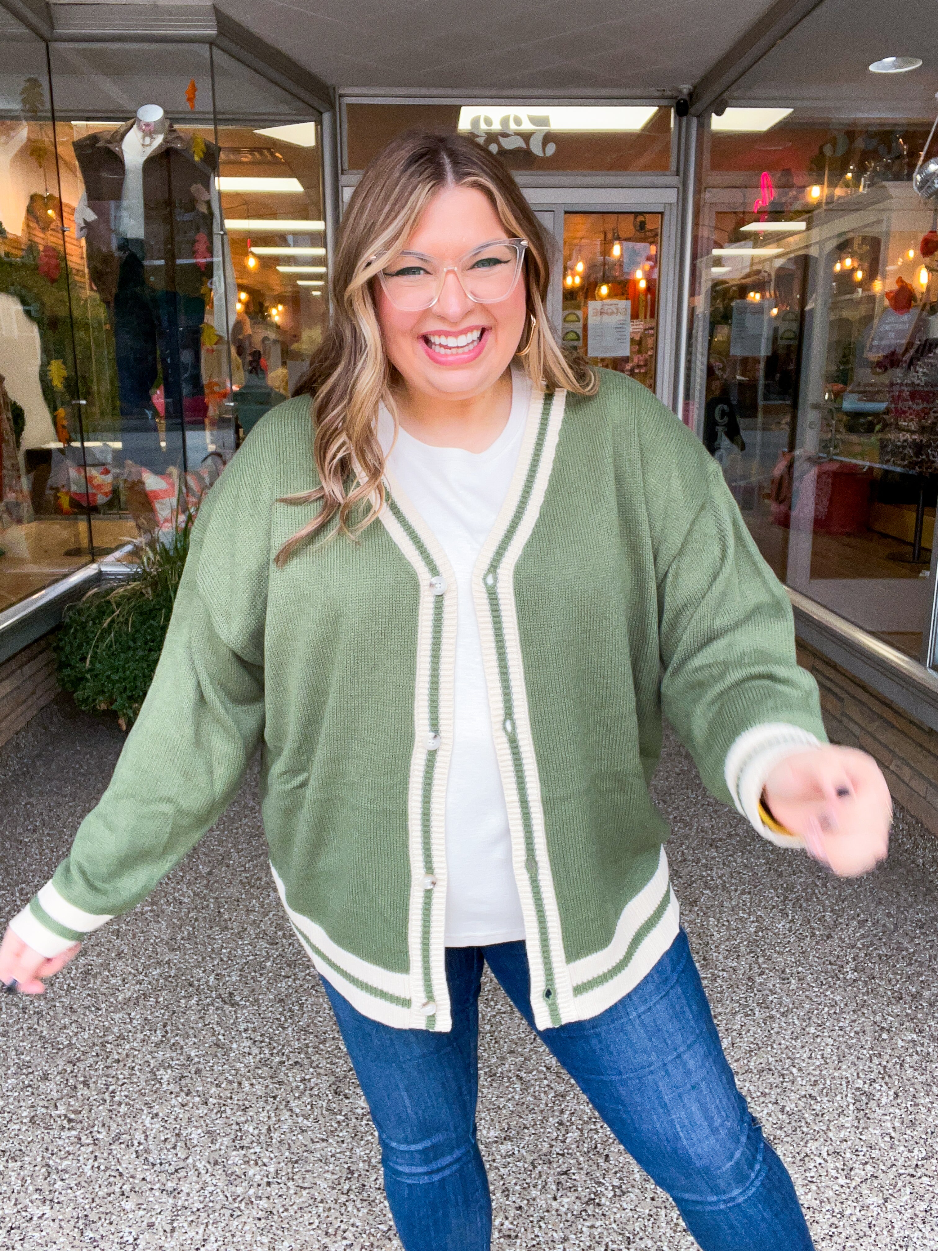 Olive Grove Cardigan