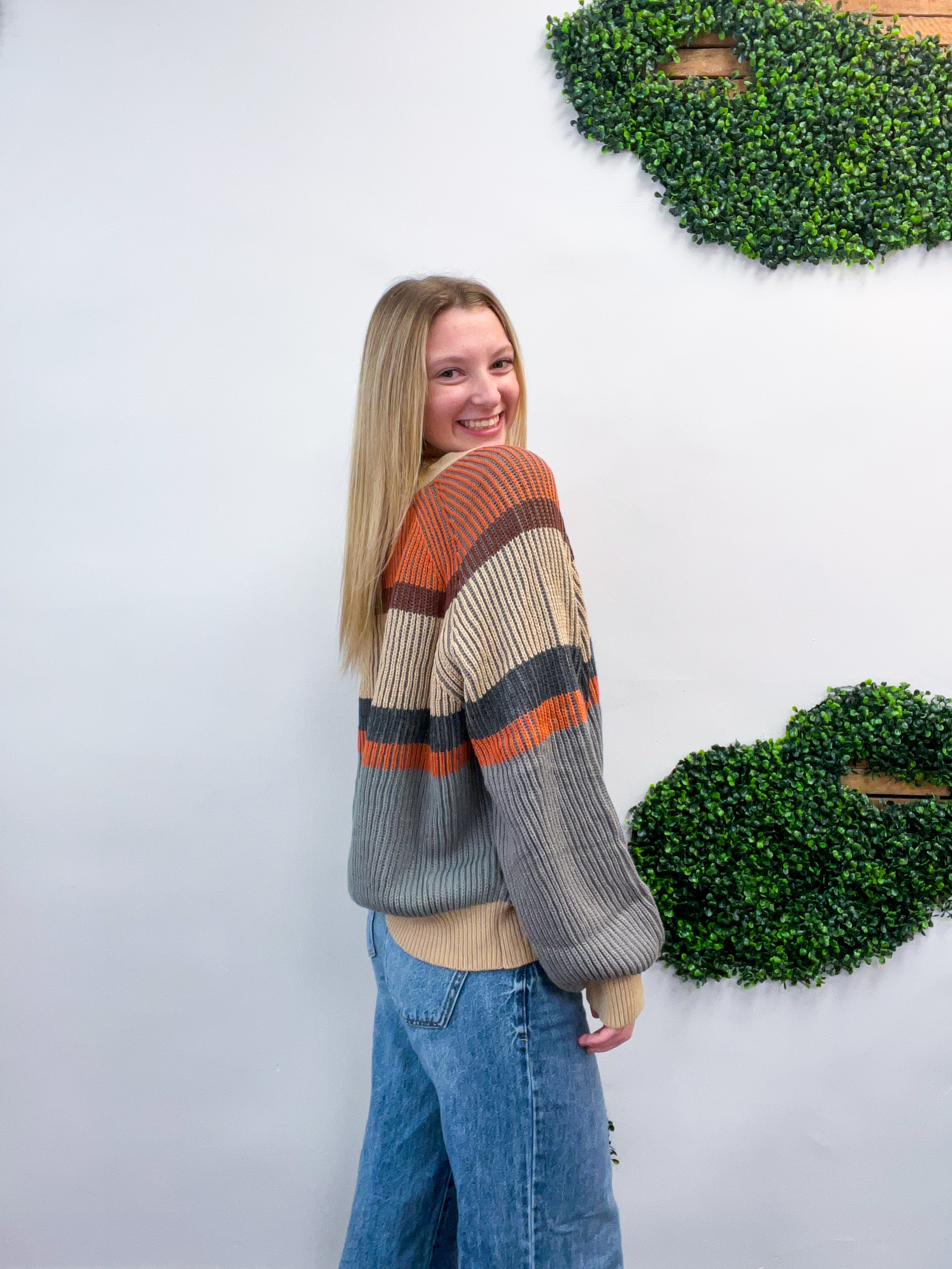 Stitched in Stripes Cardigan