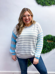 Frosted Horizon Sweater