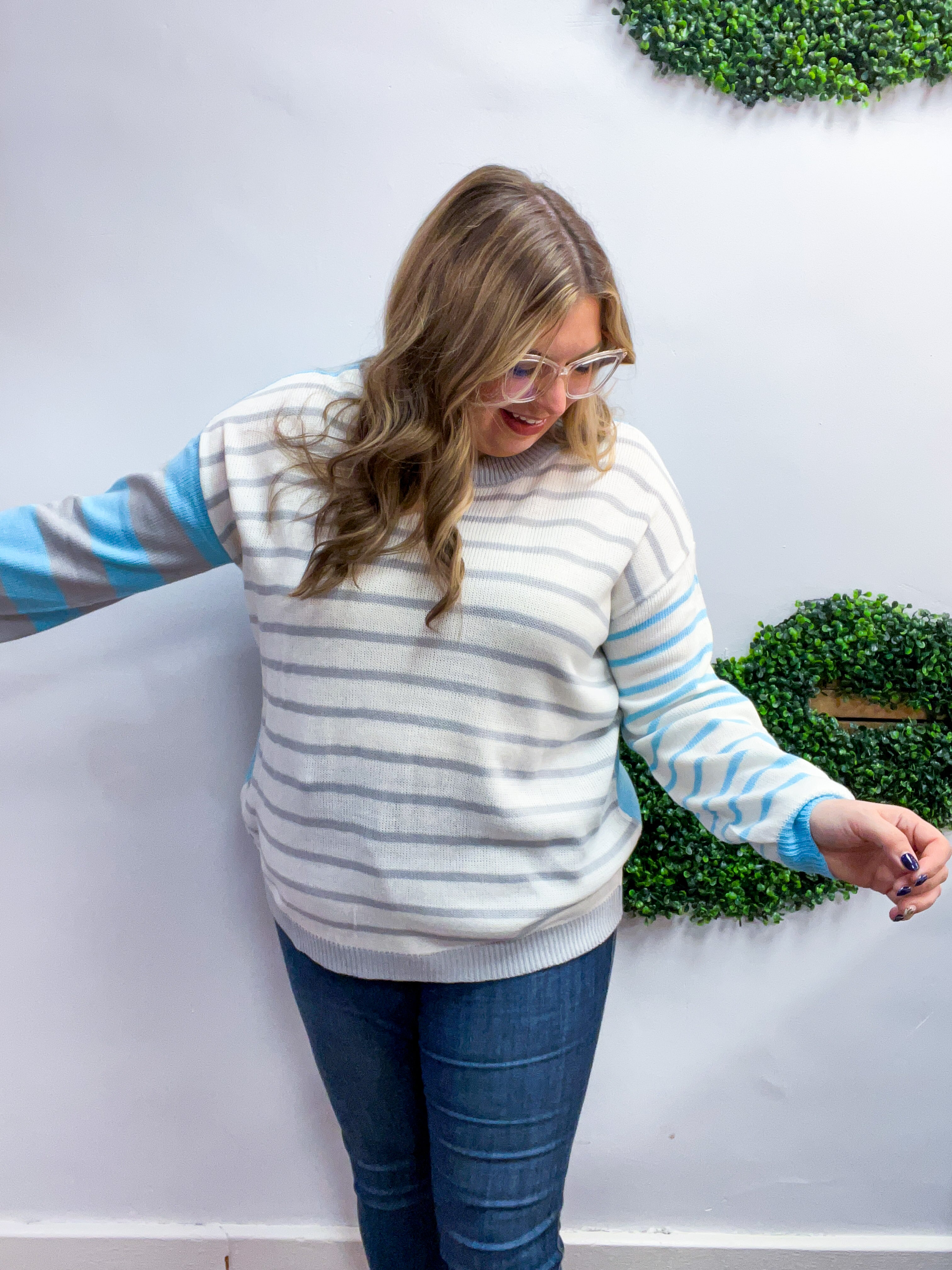 Frosted Horizon Sweater