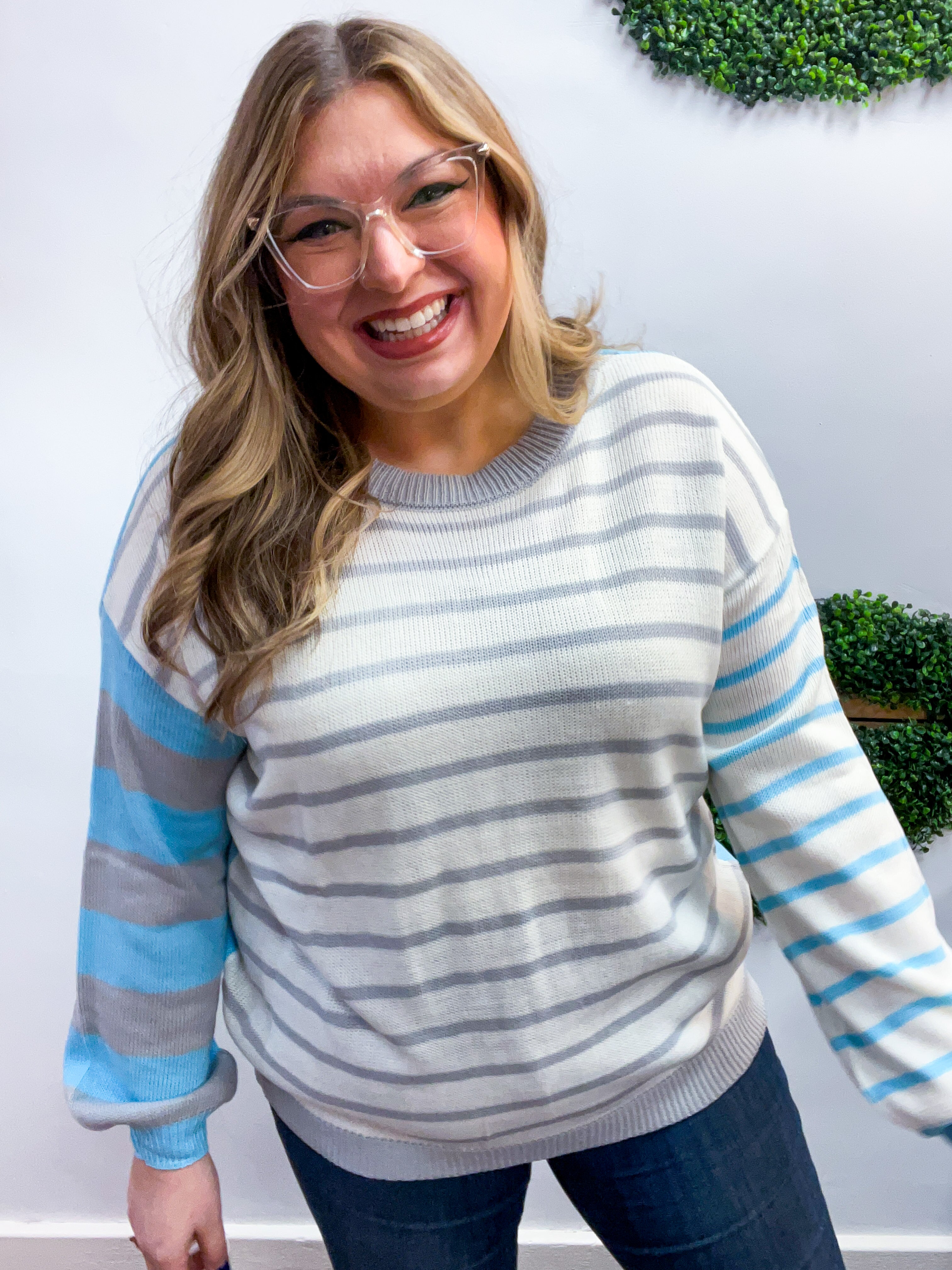 Frosted Horizon Sweater