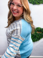 Frosted Horizon Sweater