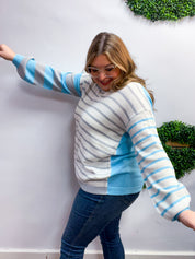 Frosted Horizon Sweater