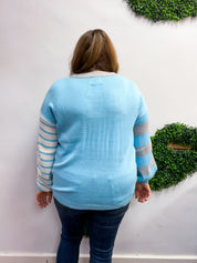 Frosted Horizon Sweater