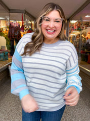 Frosted Horizon Sweater