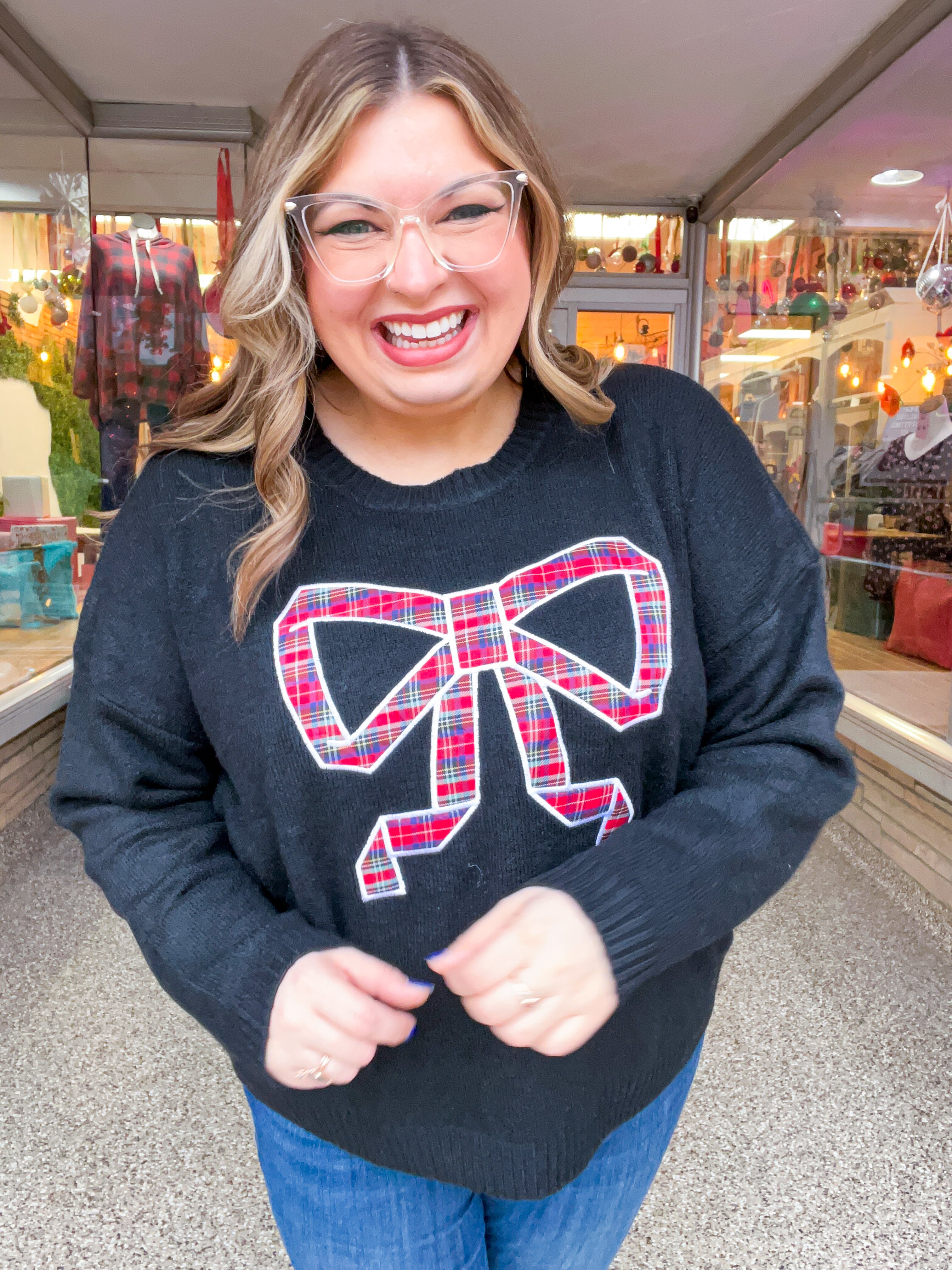 Wrapped in Holiday Joy Sweater