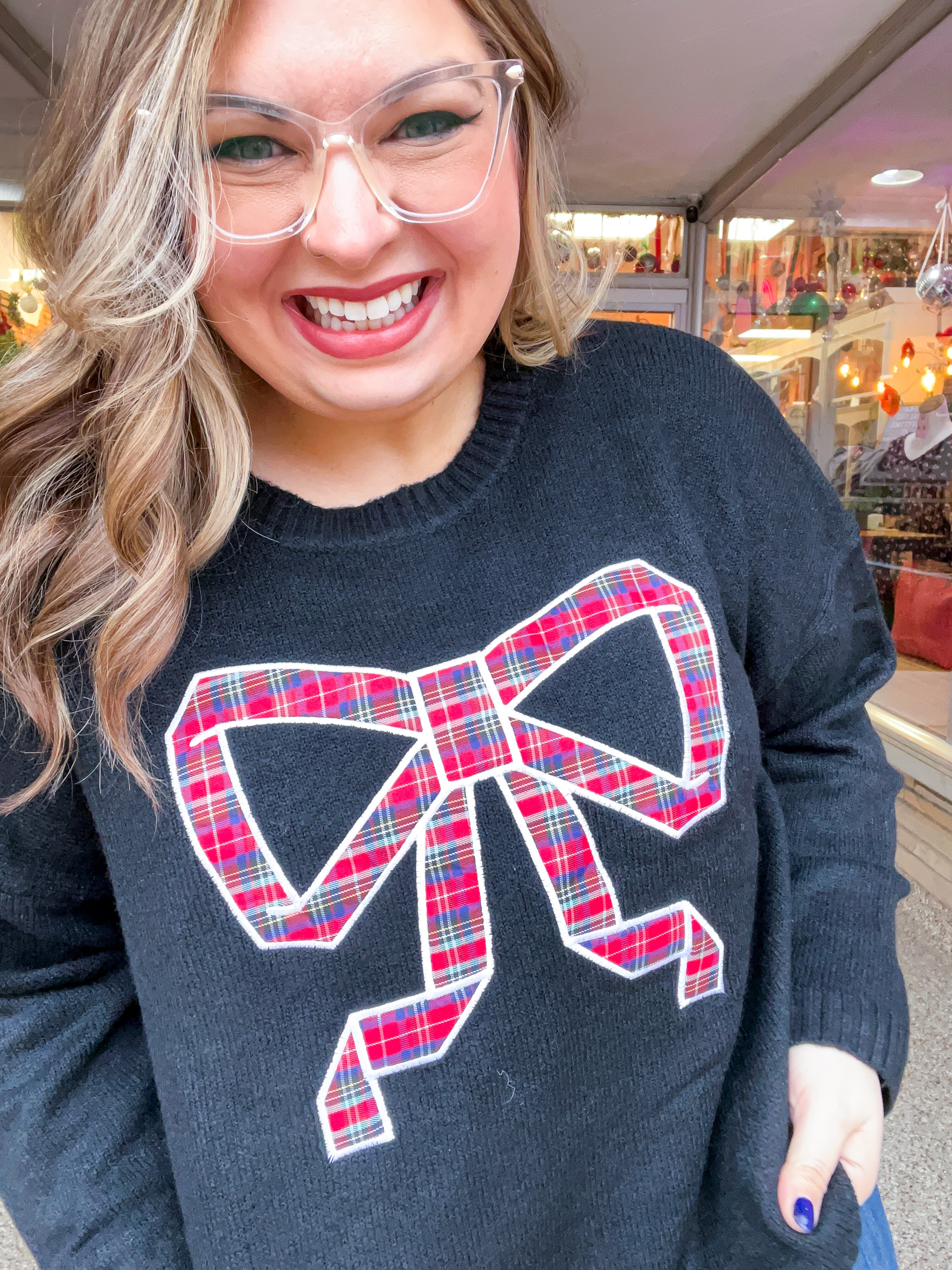 Wrapped in Holiday Joy Sweater