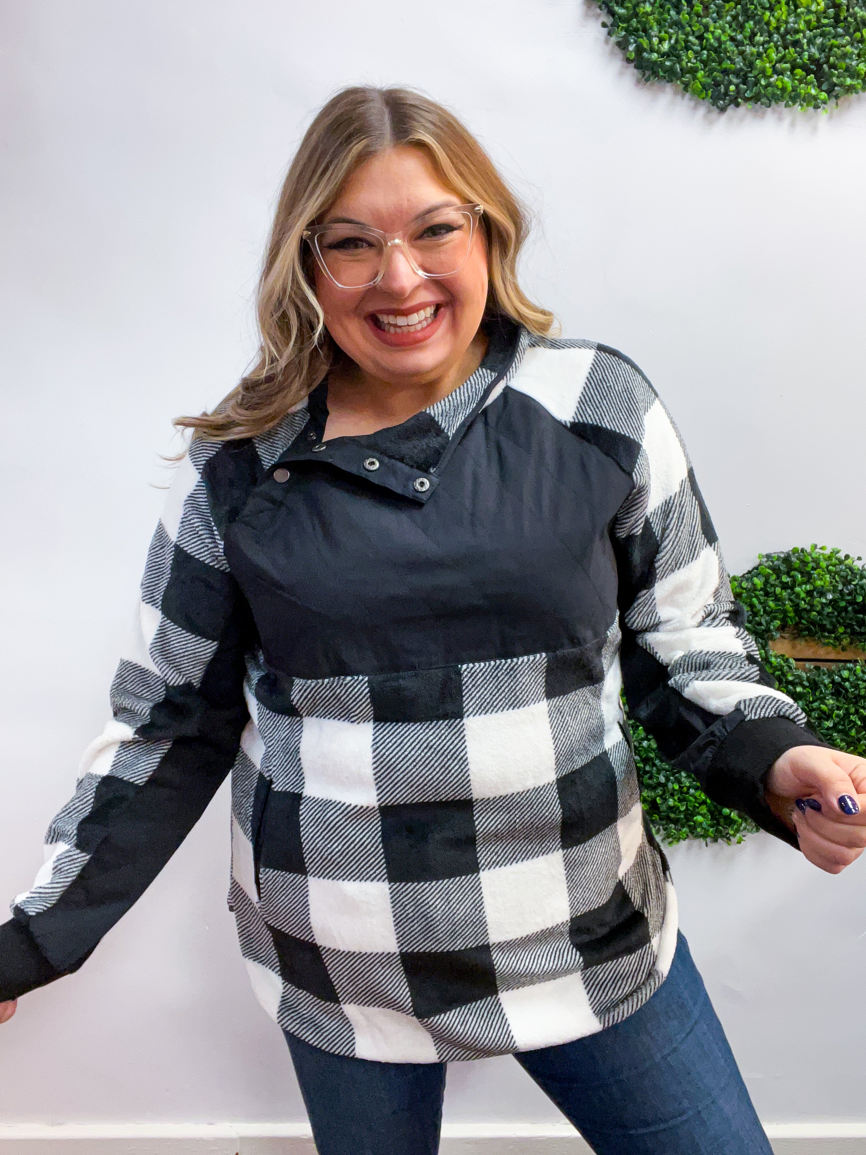 Fireside Flannel Fleece Pullover