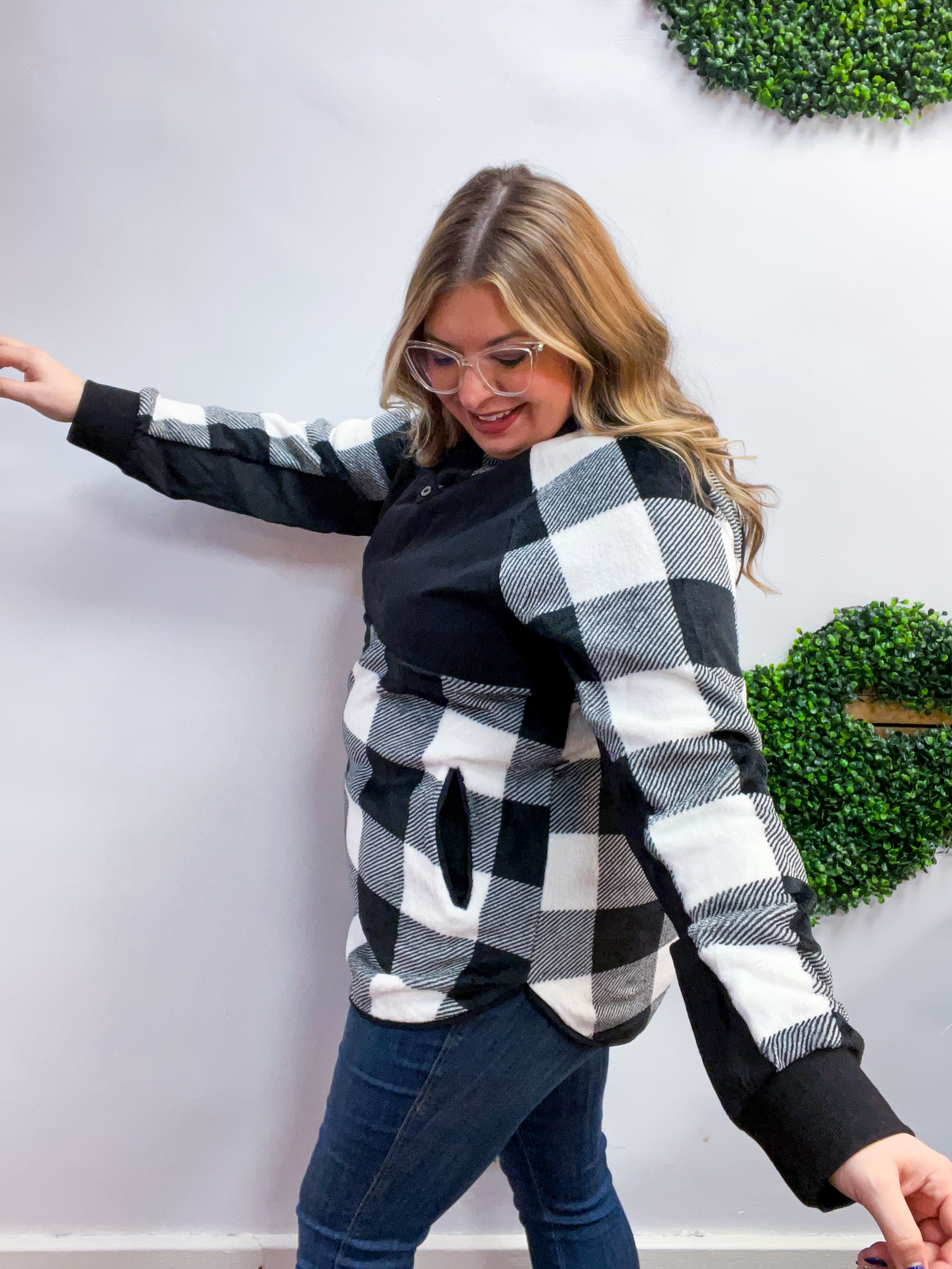 Fireside Flannel Fleece Pullover