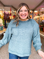 Cider Mill Sweater in Jade