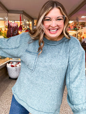 Cider Mill Sweater in Jade