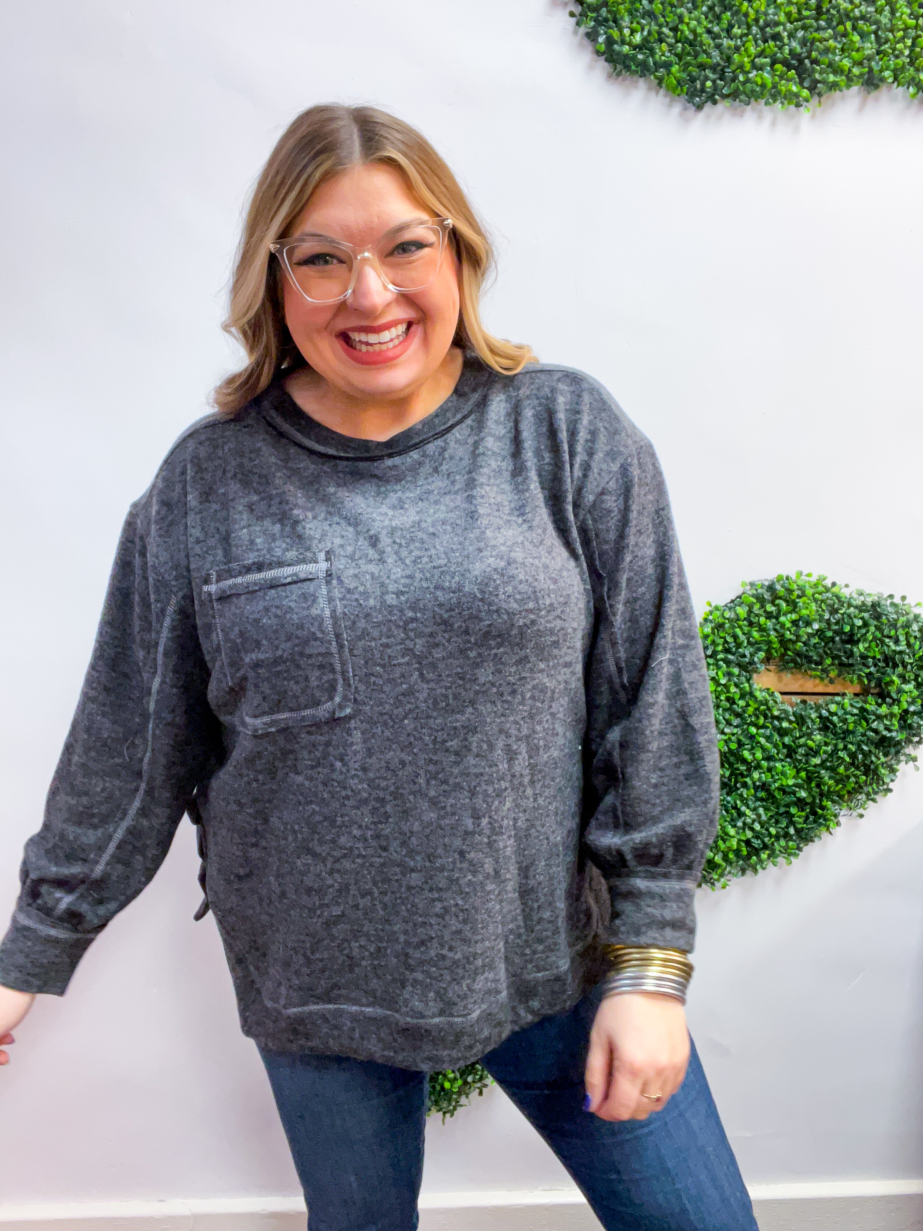 Cider Mill Sweater in Black