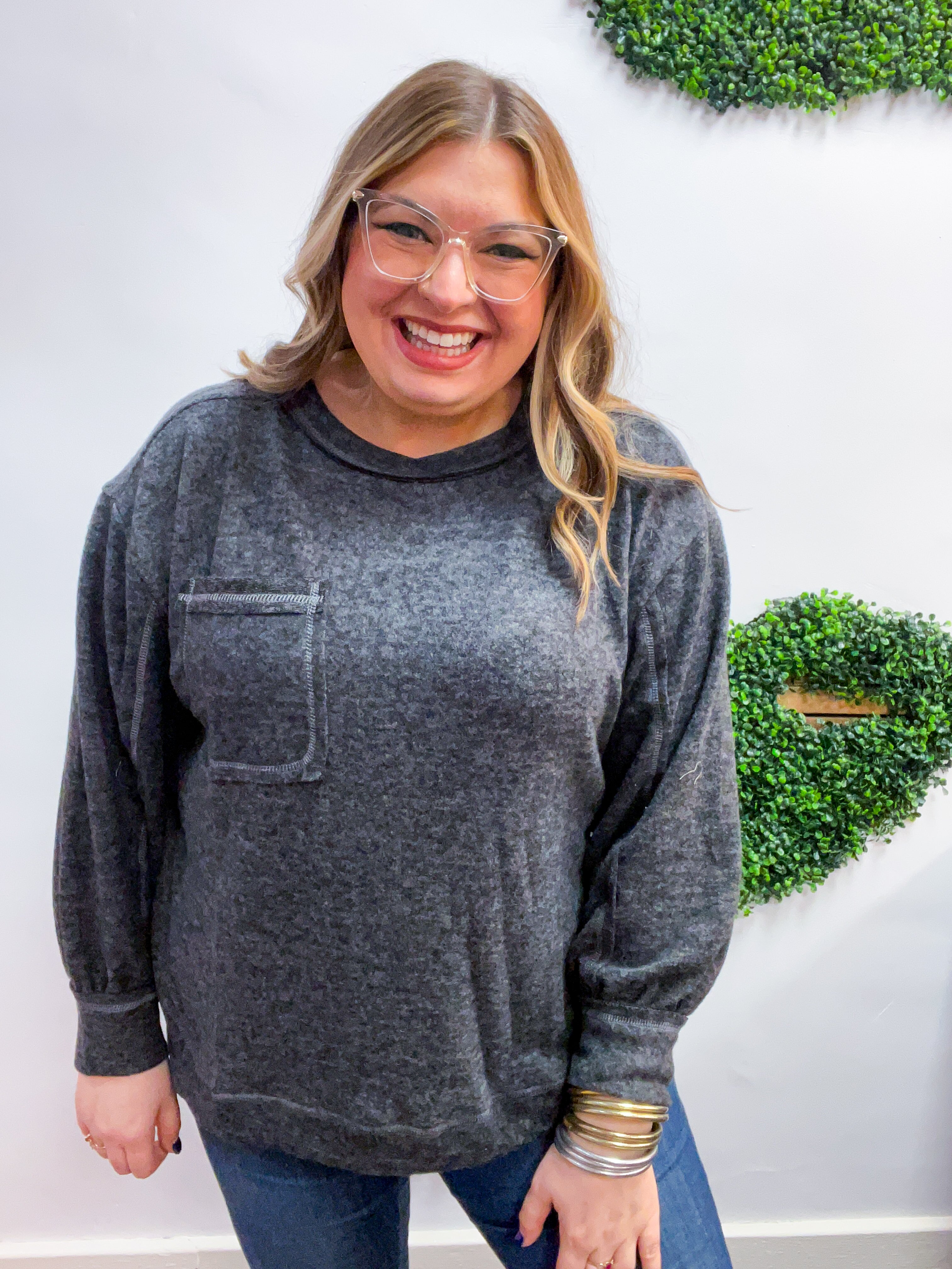 Cider Mill Sweater in Black