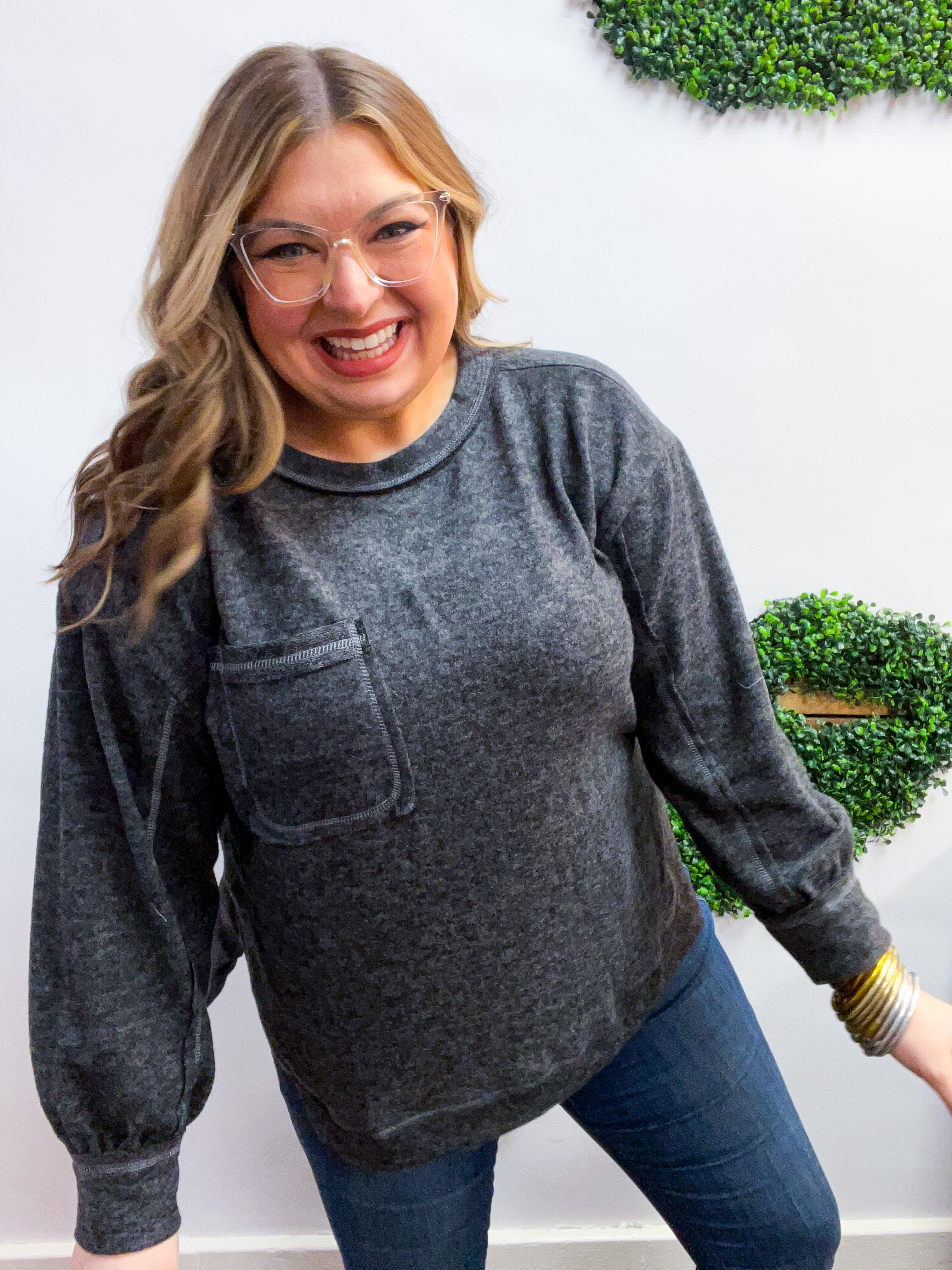 Cider Mill Sweater in Black