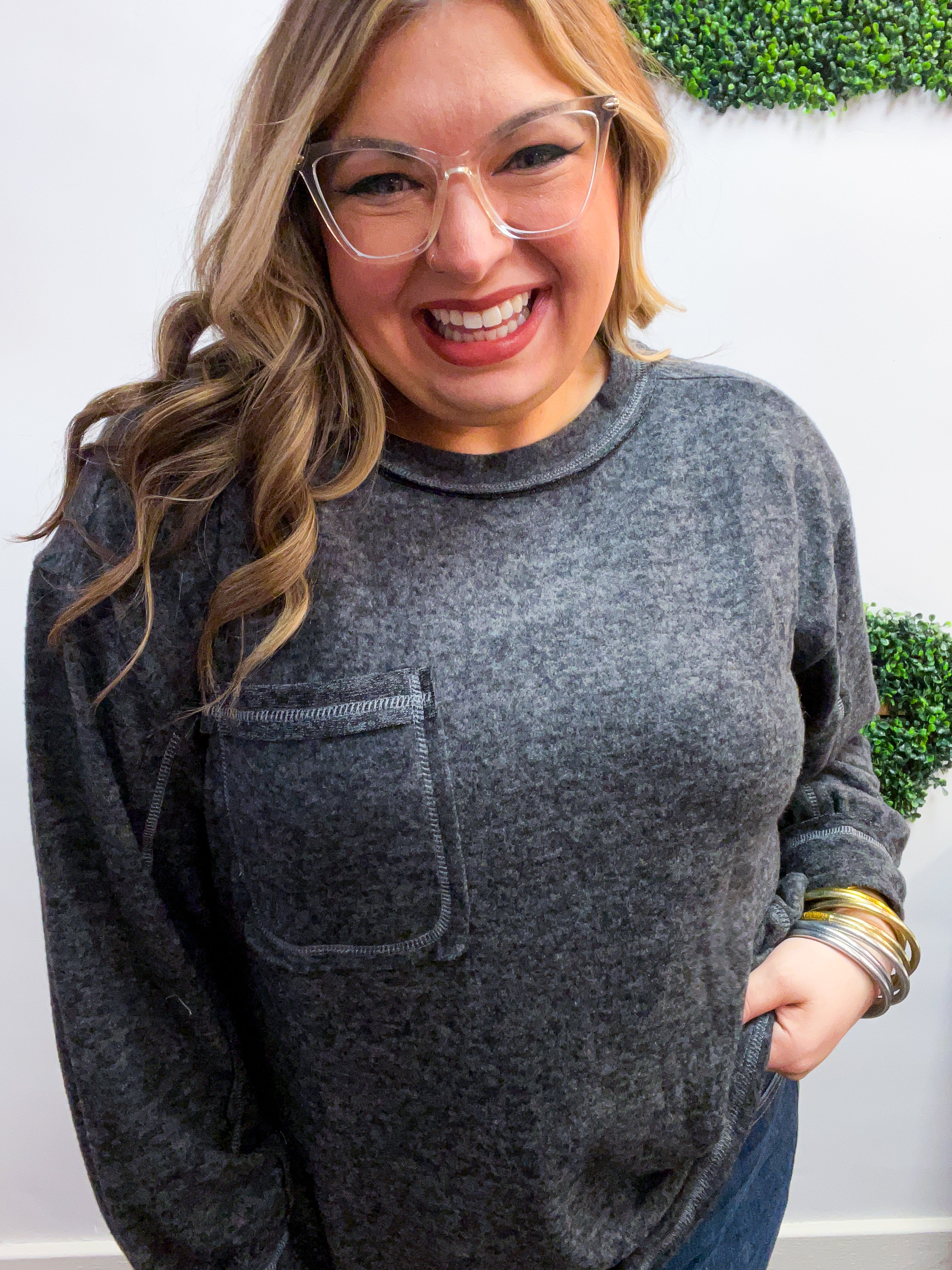 Cider Mill Sweater in Black