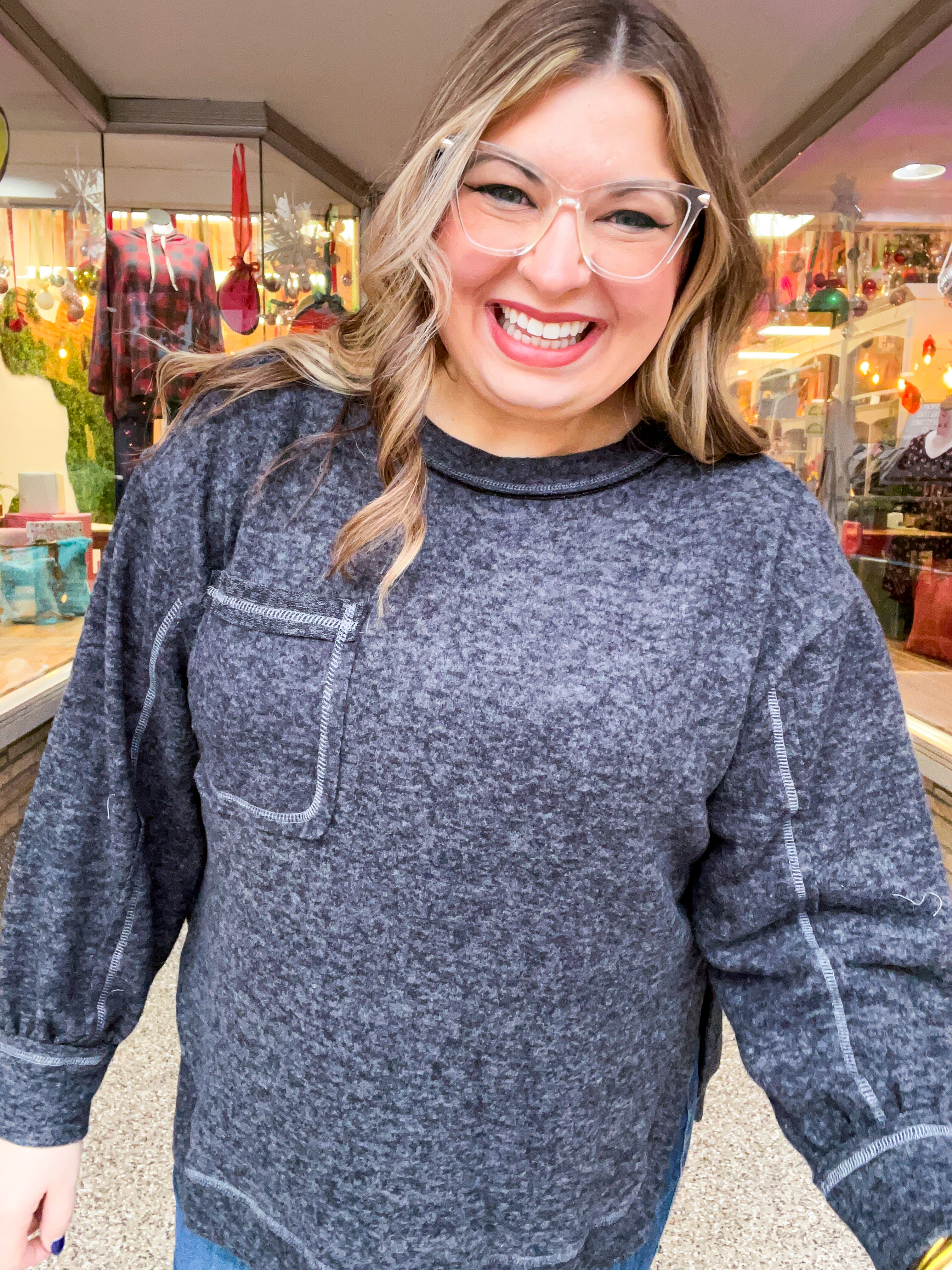 Cider Mill Sweater in Black