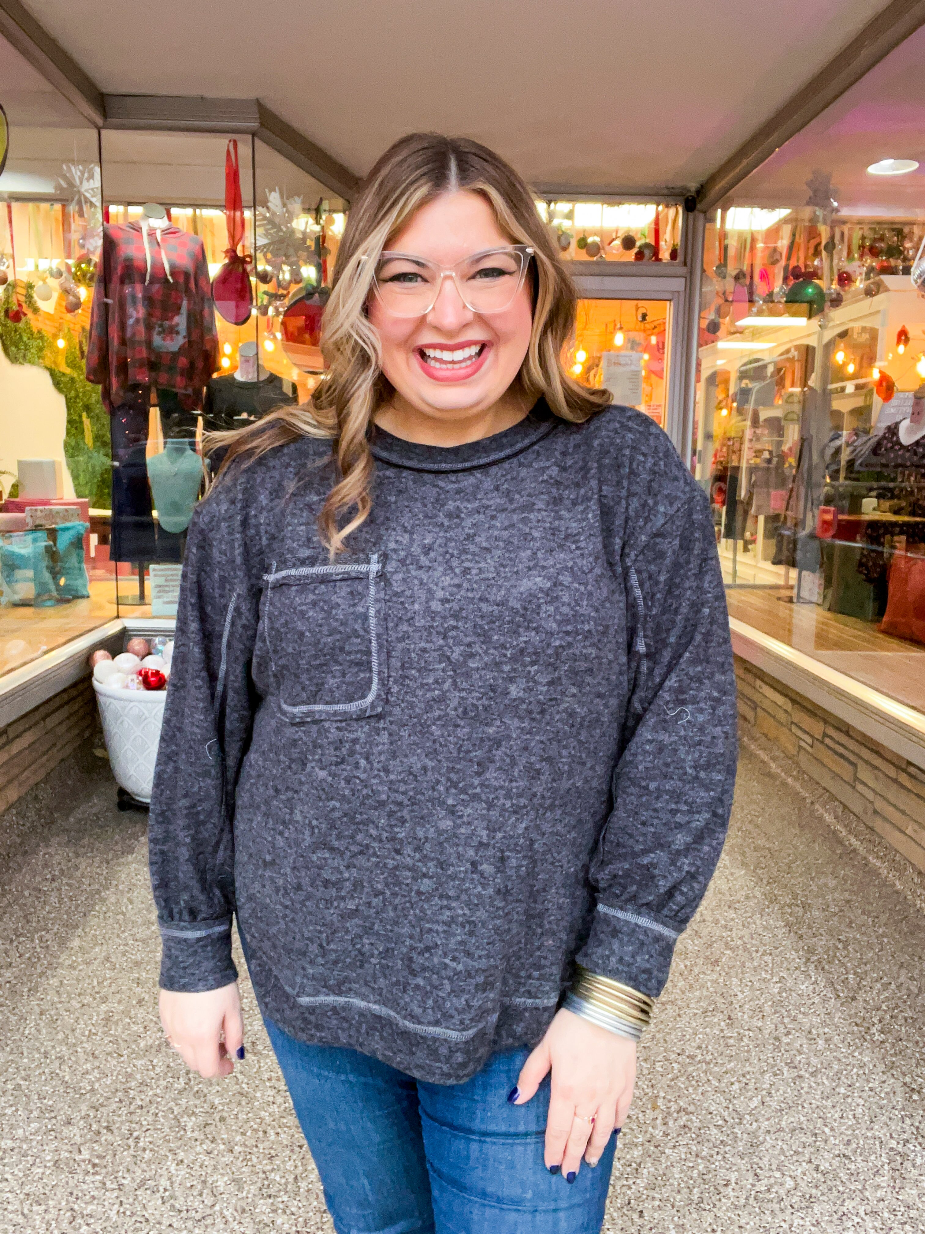 Cider Mill Sweater in Black