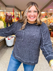 Cider Mill Sweater in Black