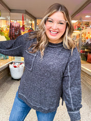 Cider Mill Sweater in Black