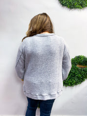 Cider Mill Sweater in Heather Grey